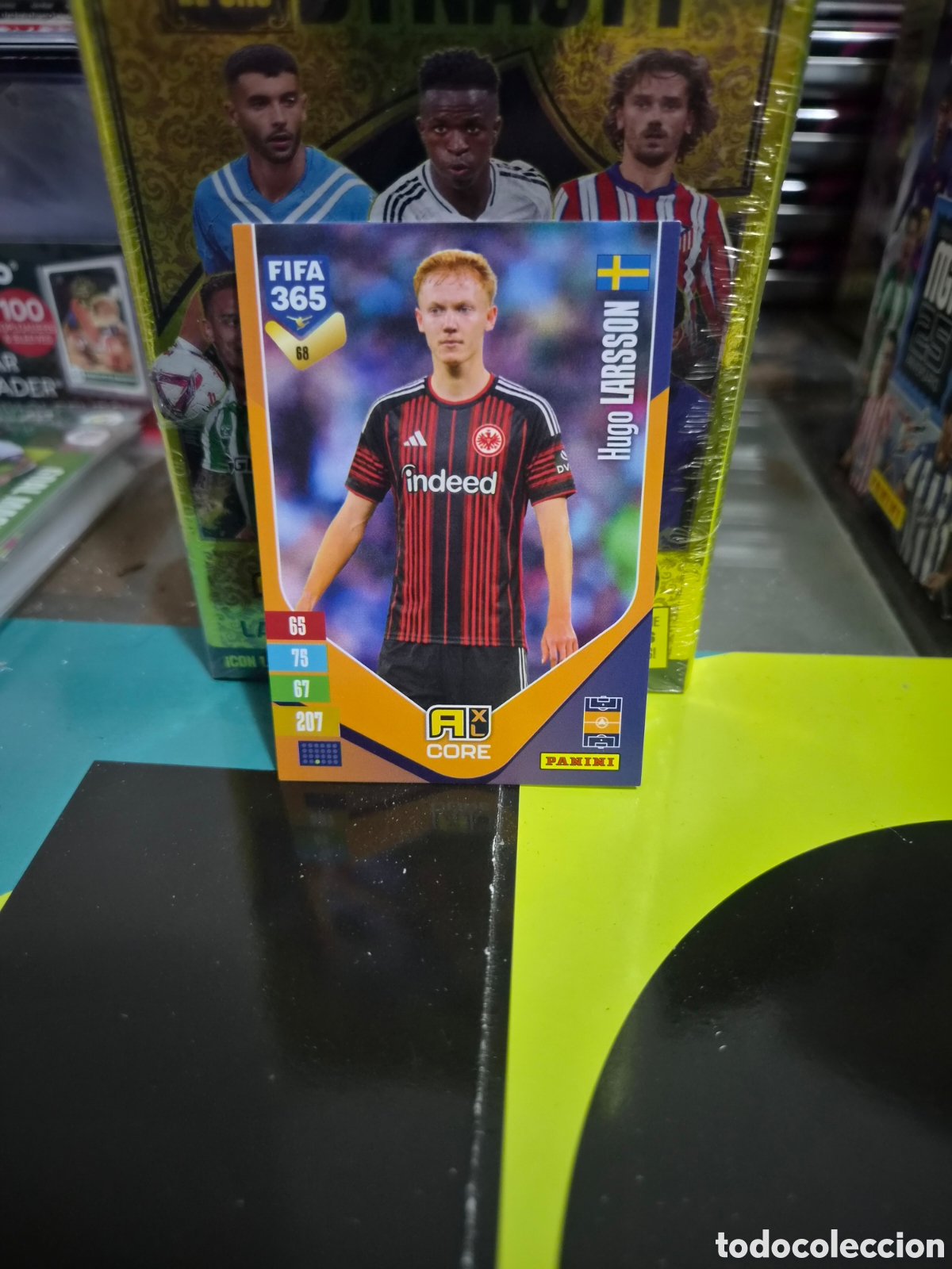 Cromos de f&uacute;tbol: N&deg;68 Hugo Larsson FIFA 365 2027