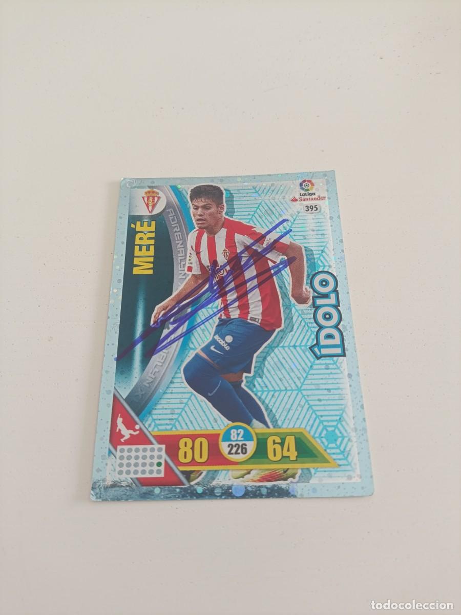 Cromos de f&uacute;tbol: Auto original de Mere Sporting de Gij&oacute;n