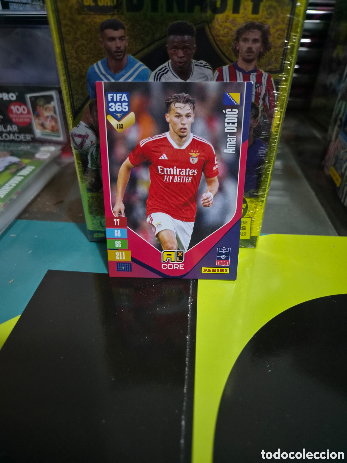 Cromos de f&uacute;tbol: N&deg;103 Amar Dedić FIFA 365 2027