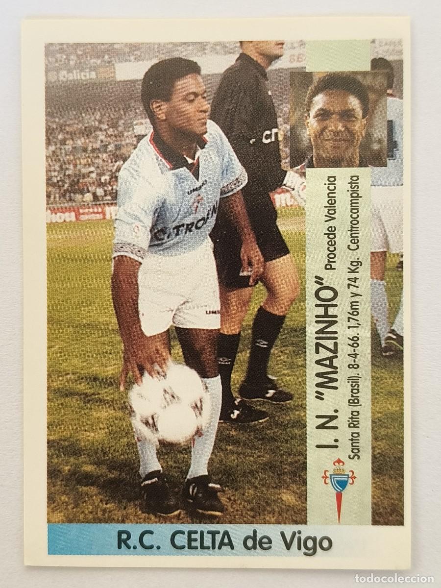 Cromos de f&uacute;tbol: #378 MAZINHO ULTIMO FICHAJE (CELTA VIGO) LIGA 96/97 PANINI