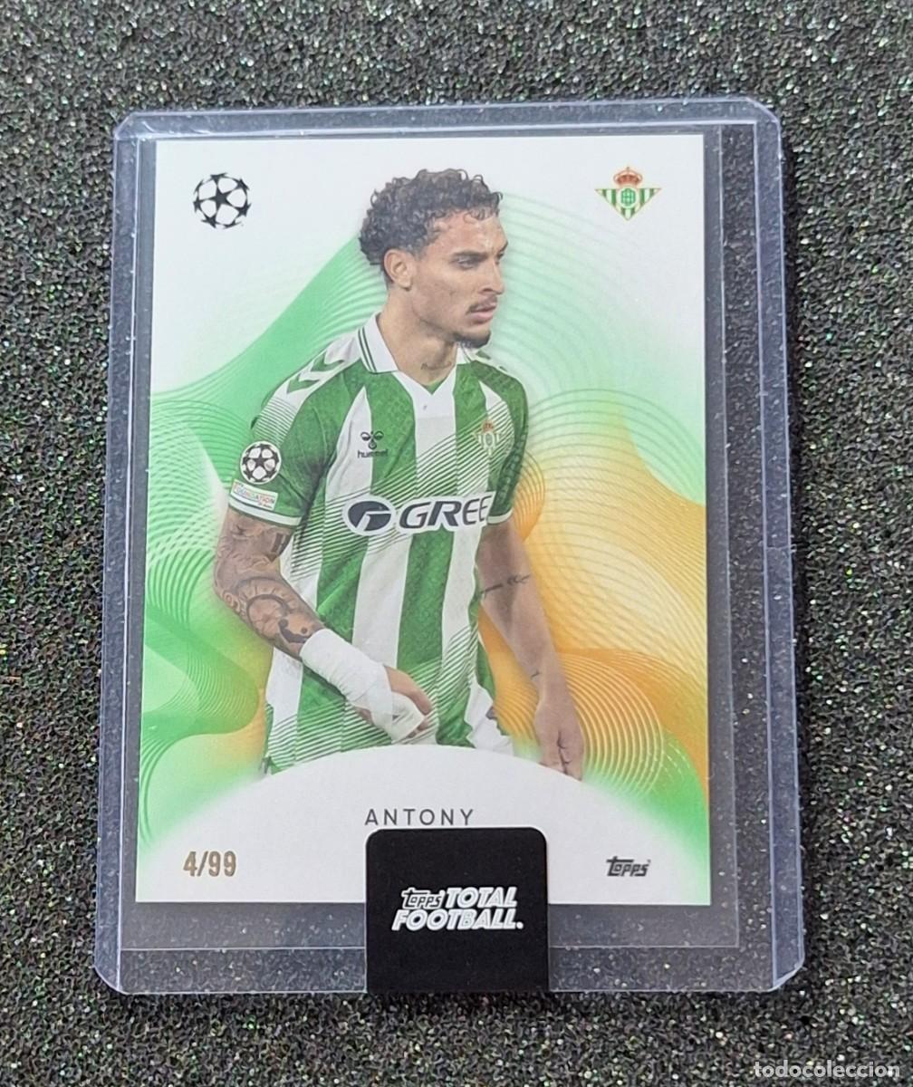 Cromos de f&uacute;tbol: Antony Betis Topps Total Football 4/99
