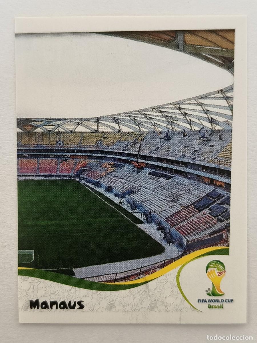 Cromos de f&uacute;tbol: #19 ESTADIO (ARENA AMAZONIA MANAUS) MUNDIAL BRASIL 2014 PANINI