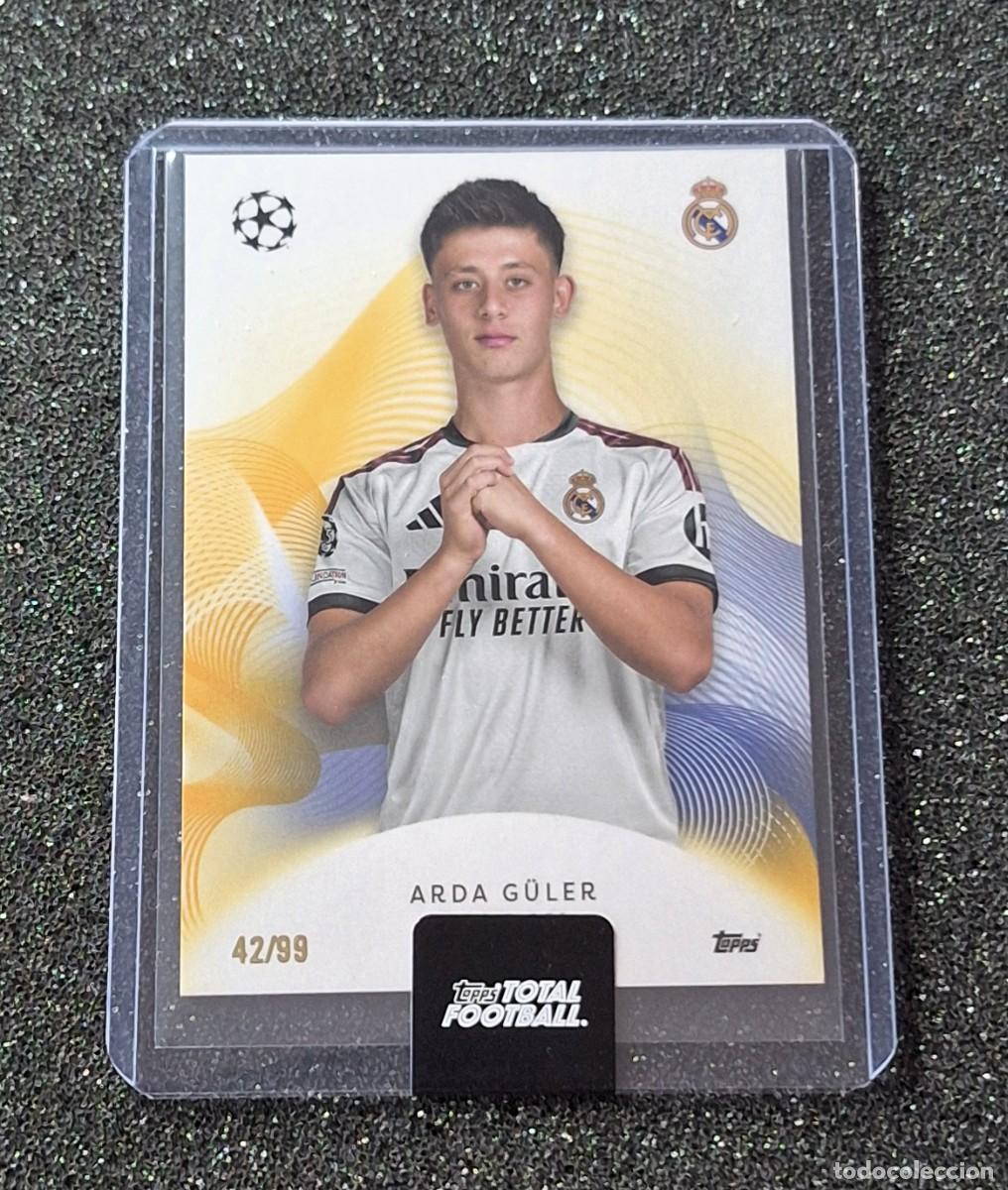 Cromos de f&uacute;tbol: Arda Guler Real Madrid Topps Total Football 42/99