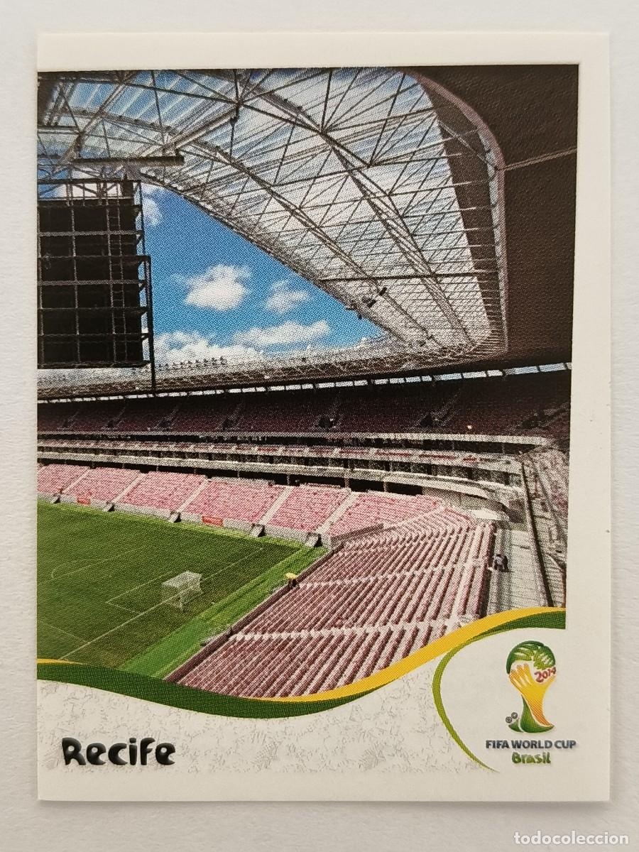 Cromos de f&uacute;tbol: #25 ESTADIO (ARENA PERNAMBUCO RECIFE) MUNDIAL BRASIL 2014 PANINI