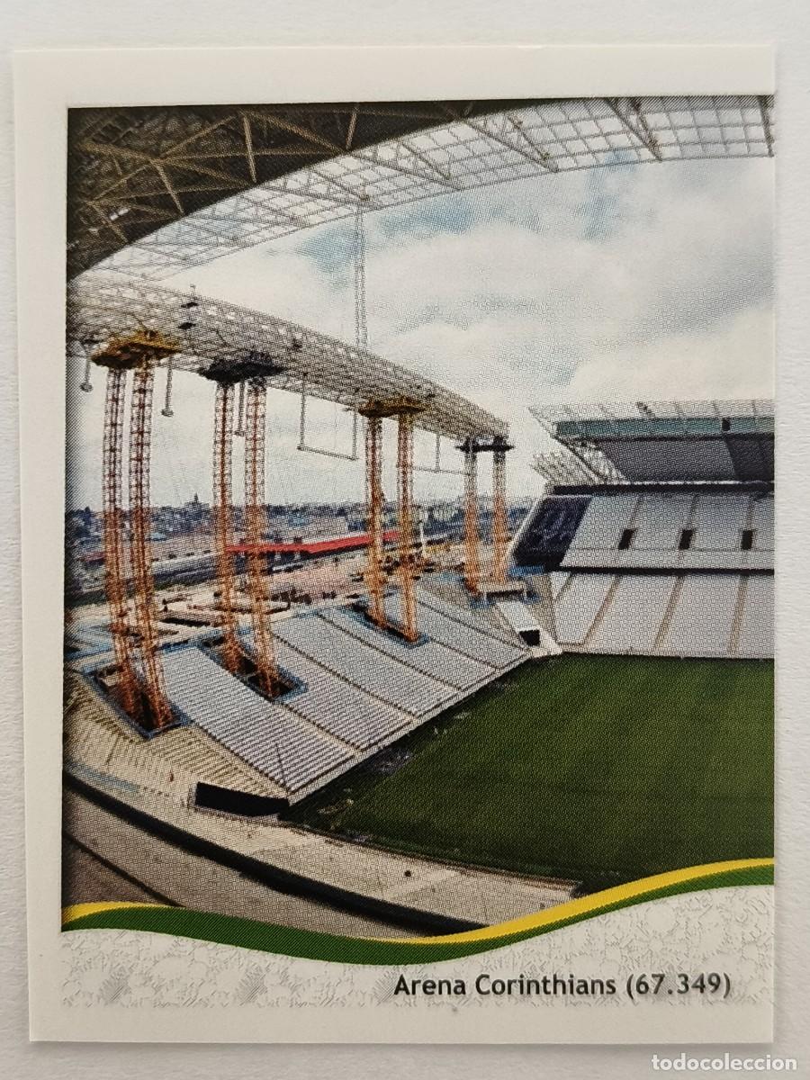 Cromos de f&uacute;tbol: #30 ESTADIO (ARENA CORINTHIANS) MUNDIAL BRASIL 2014 PANINI