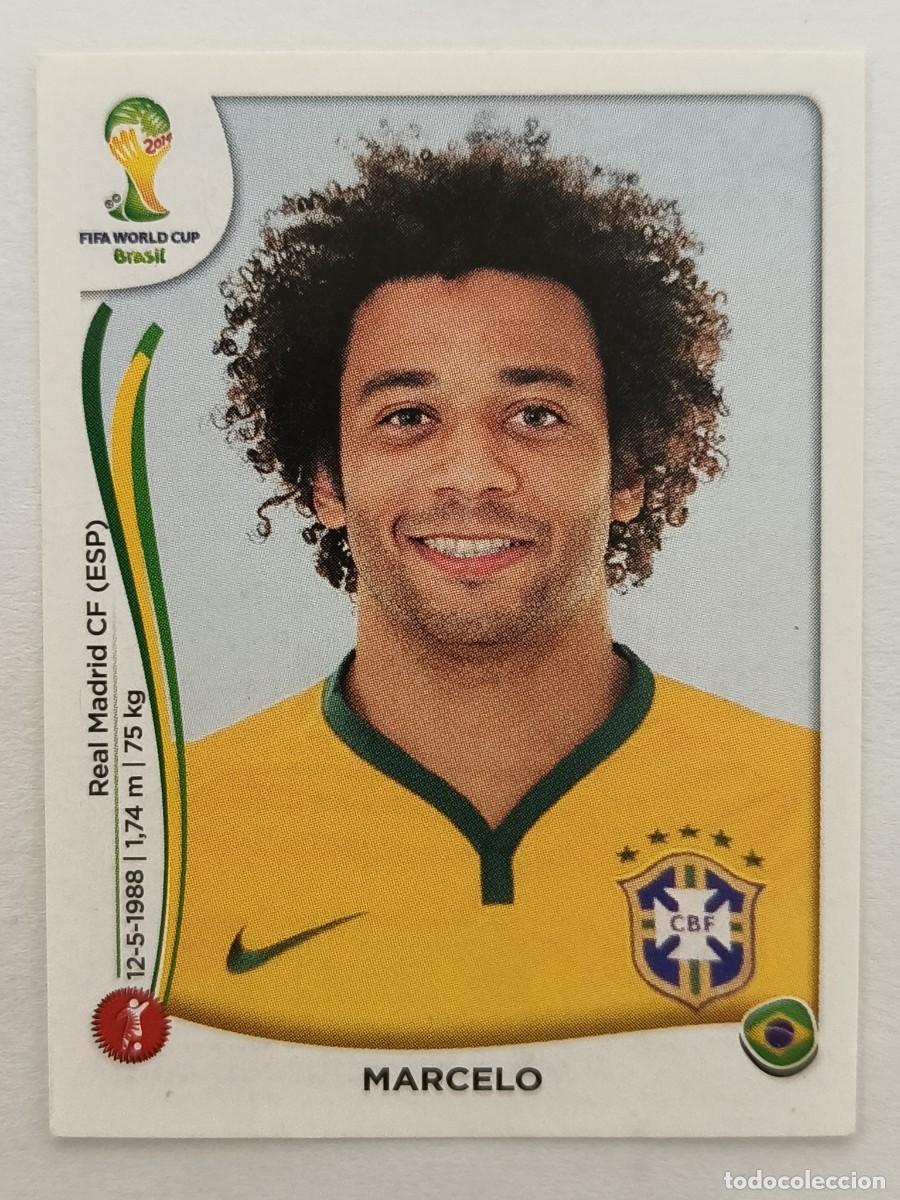 Cromos de f&uacute;tbol: #38 MARCELO (BRASIL) MUNDIAL BRASIL 2014 PANINI