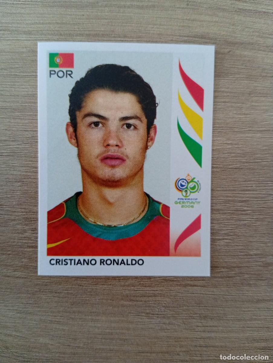 Cromos de f&uacute;tbol: CRISTIANO RONALDO 298 PORTUGAL PANINI ALEMANIA 2006 06 SIN PEGAR NUNCA PEGADO