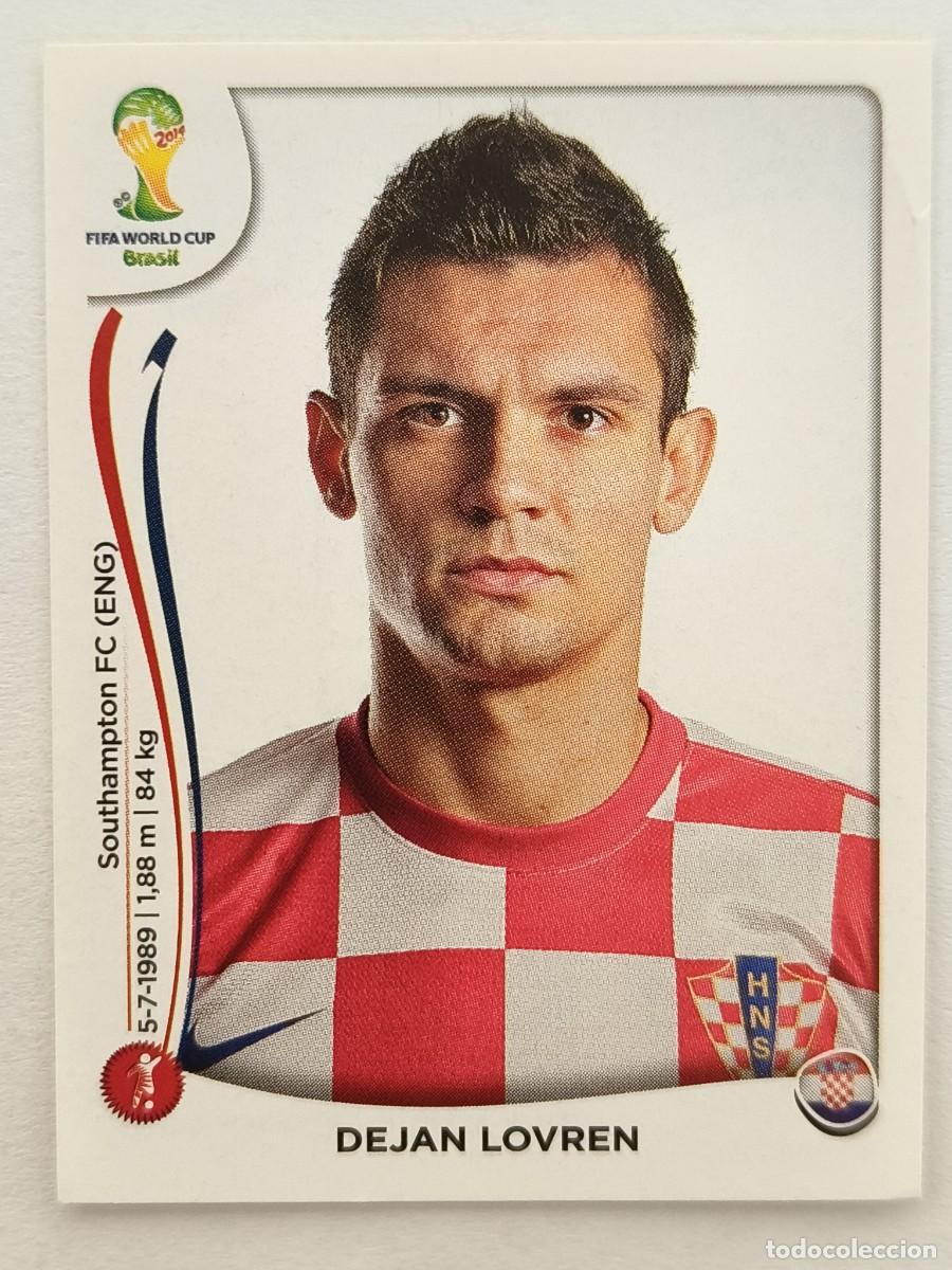 Cromos de f&uacute;tbol: #57 DEJAN LOVREN (CROACIA) MUNDIAL BRASIL 2014 PANINI