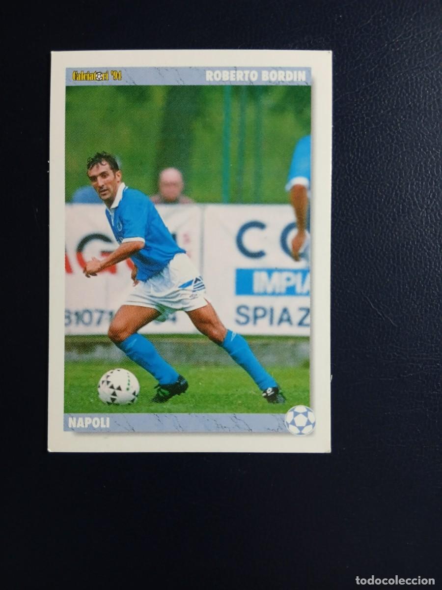 Cromos de f&uacute;tbol: 191 Roberto Bordin - Napoli - Calciatori Joker 93 94 - Calcio 1993 1994