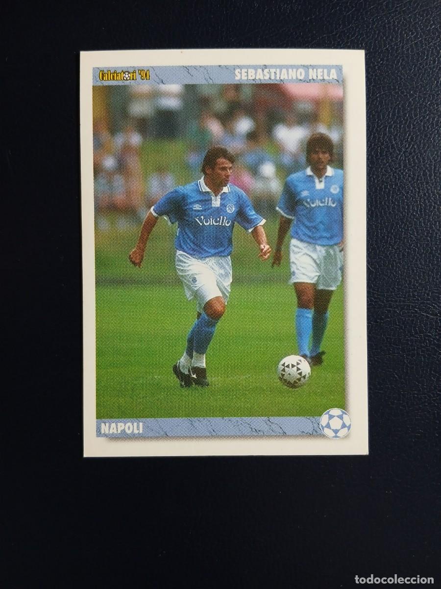 Cromos de f&uacute;tbol: 190 Sebastiano Nela - Napoli - Calciatori Joker 93 94 - Calcio 1993 1994