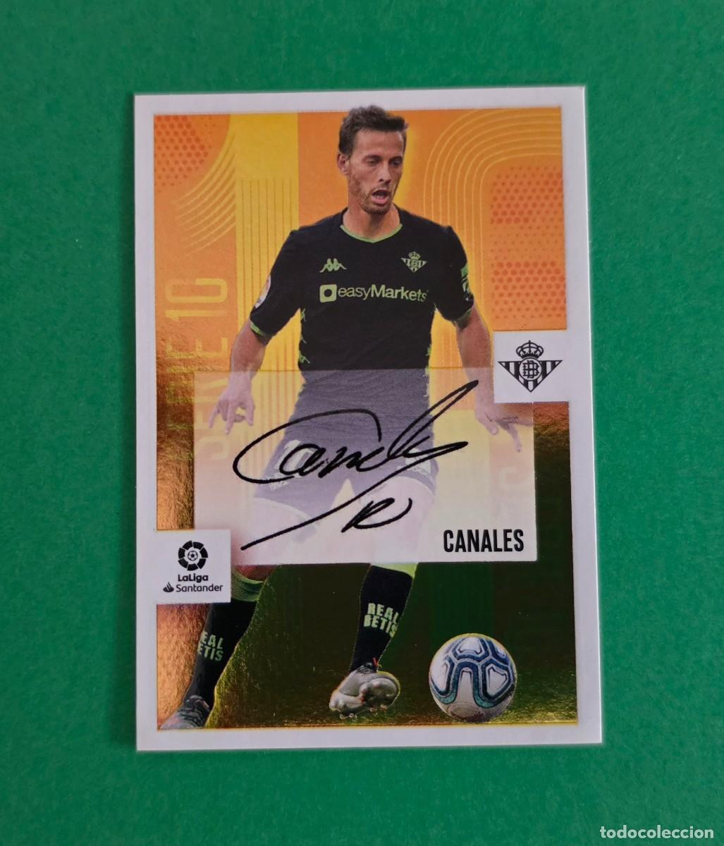 Cromos de f&uacute;tbol: 2 CANALES (SERIE 10) - BETIS - EDICIONES ESTE 2020-21 - 20/21 (NUEVO)
