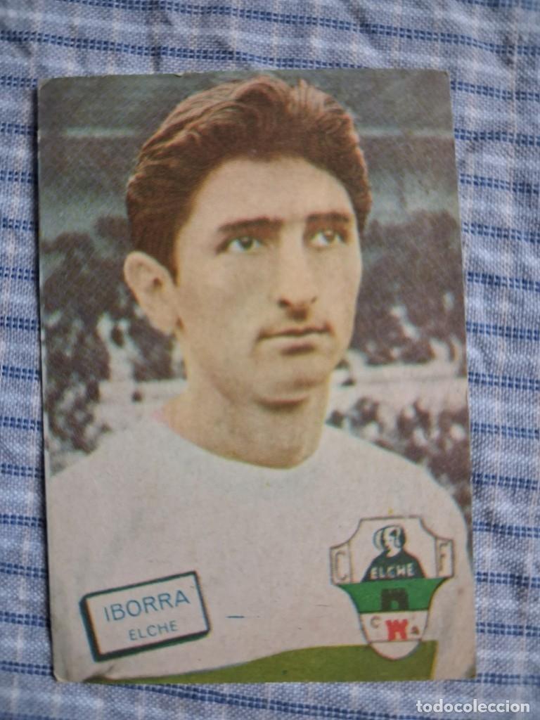 Cromos de Futebol: Cromo Liga 1961 1962 Fher Disgra. Iborra. Elche. Sin pegar. Estado ver imagen