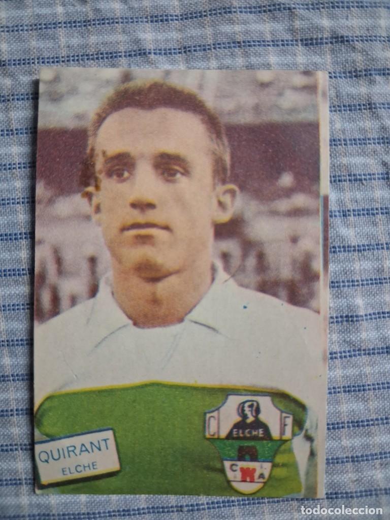 Cromos de Futebol: Cromo Liga 1961 1962 Fher Disgra. Quirant. Elche. Sin pegar. Estado ver imagen