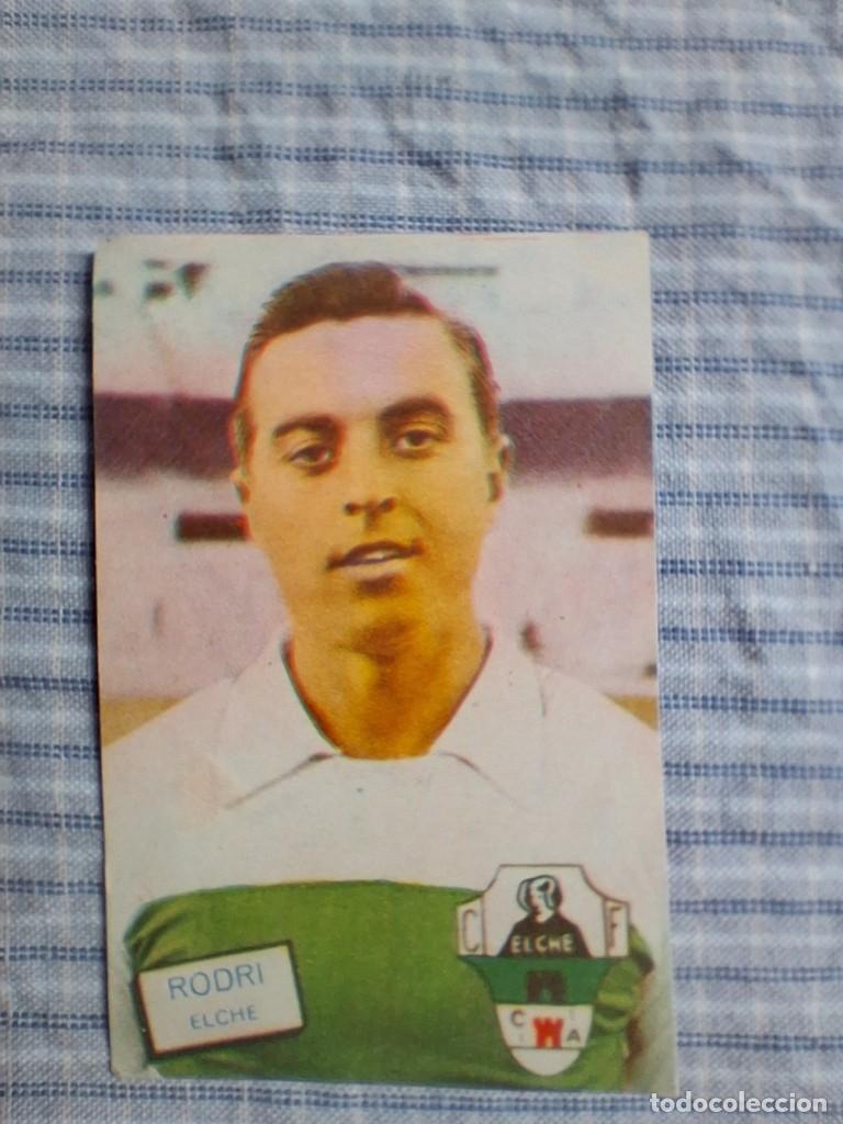 Cromos de Futebol: Cromo Liga 1961 1962 Fher Disgra. Rodri. Elche. Sin pegar. Estado ver imagen
