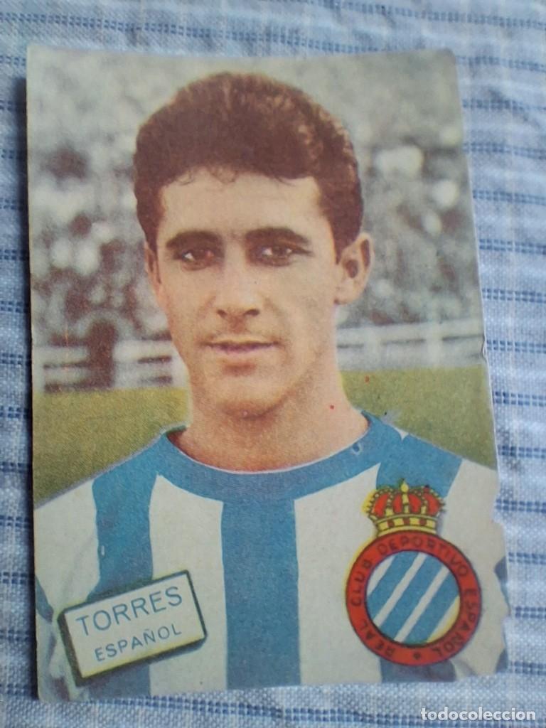 Cromos de Futebol: Cromo Liga 1961 1962 Fher Disgra. Torres. Elche. Sin pegar. Estado ver imagen