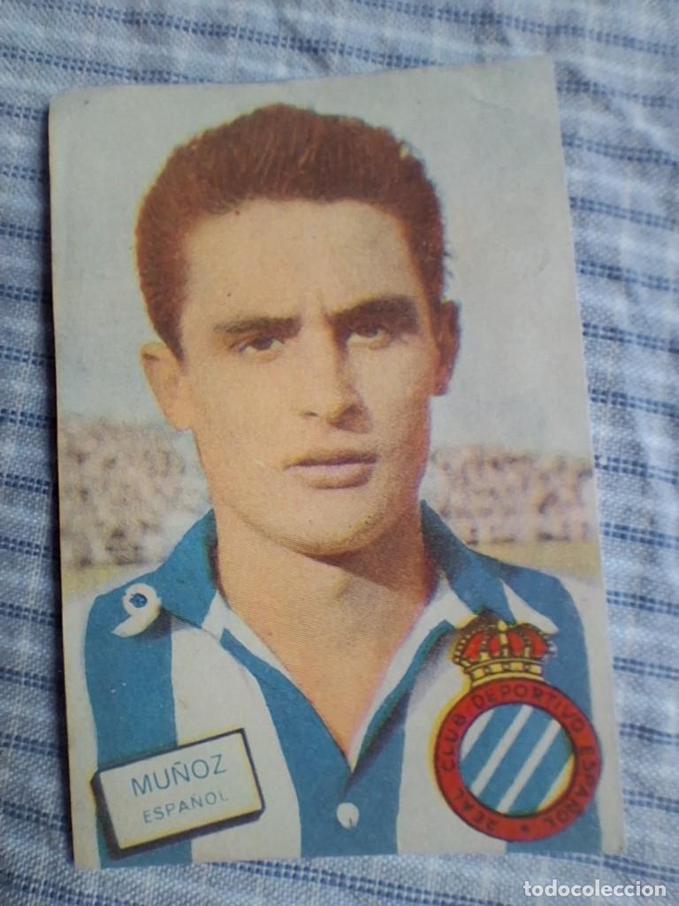 Cromos de Futebol: Cromo Liga 1961 1962 Fher Disgra. Mu&ntilde;oz. Elche. Sin pegar. Estado ver imagen