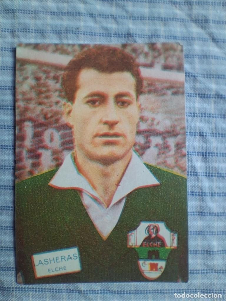 Cromos de Futebol: Cromo Liga 1961 1962 Fher Disgra. Lasheras. Elche. Sin pegar. Estado ver imagen