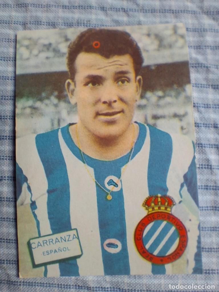 Cartes &agrave; collectionner de Football: Cromo Liga 1961 1962 Fher Disgra. Carranza. Elche. Sin pegar. Estado ver imagen