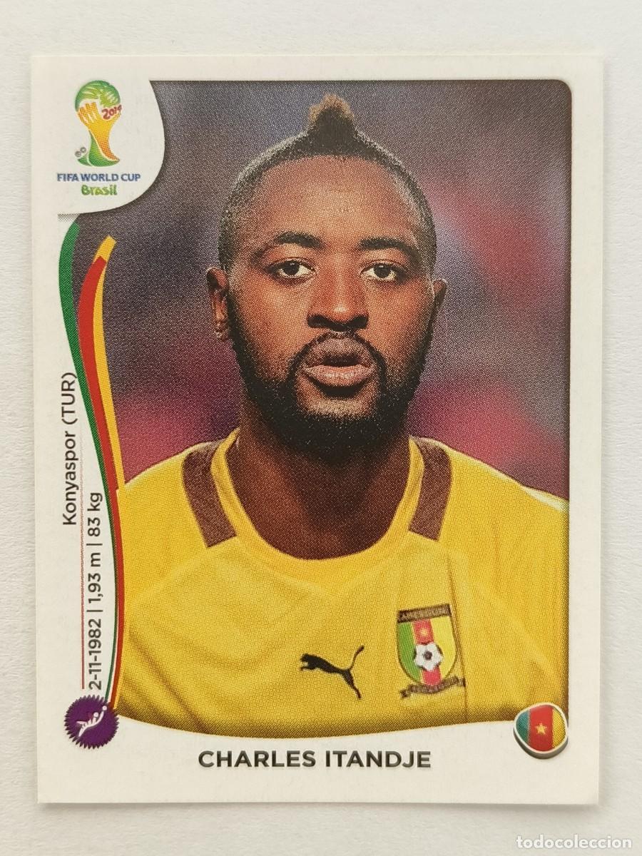 Football Stickers: #91 CHARLES ITANDJE (CAMERUN) MUNDIAL BRASIL 2014 PANINI