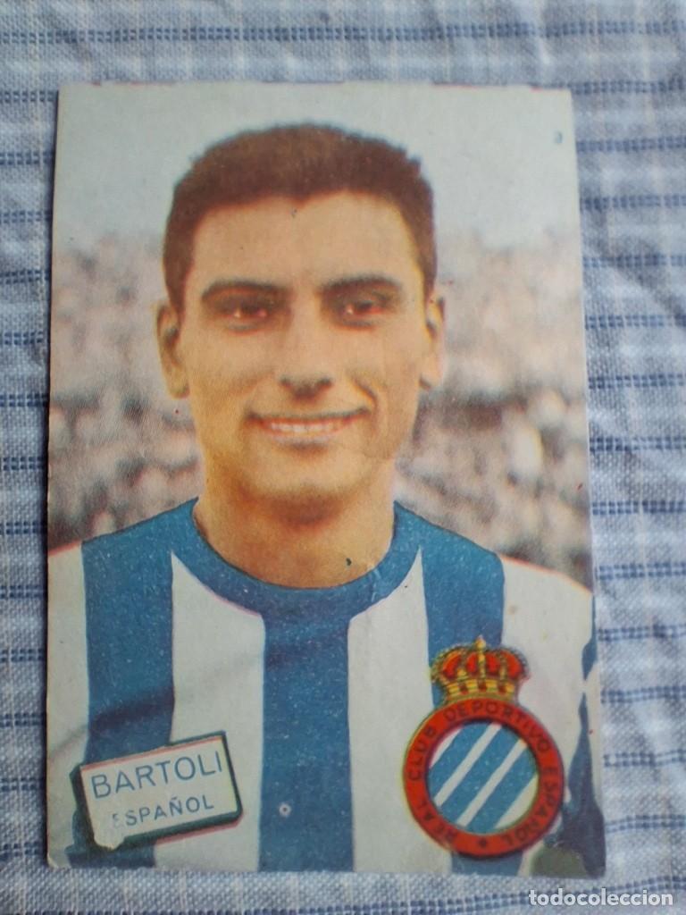 Football Stickers: Cromo Liga 1961 1962 Fher Disgra. Bartoli. Elche. Sin pegar. Estado ver imagen