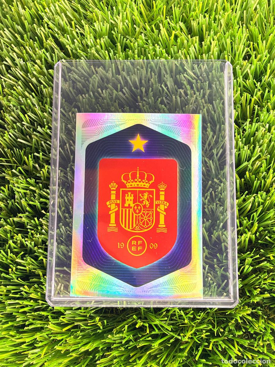 Football Stickers: N&ordm; 1 Escudo Selecci&oacute;n Espa&ntilde;ola Carrefour Espa&ntilde;a 2026