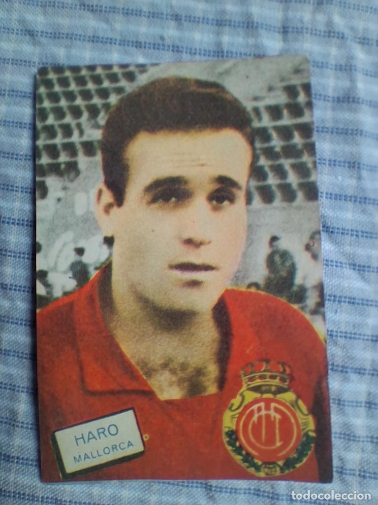 Football Stickers: Cromo Liga 1961 1962 Fher Disgra. Haro. Mallorca. Sin pegar. Estado ver imagen