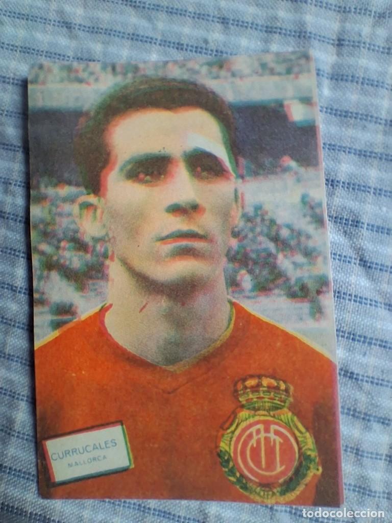 Football Stickers: Cromo Liga 1961 1962 Fher Disgra. Currucales. Mallorca. Sin pegar. Estado ver imagen