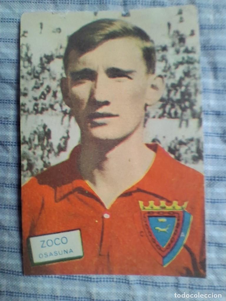 Football Stickers: Cromo Liga 1961 1962 Fher Disgra. Zoco. Osasuna. Sin pegar. Estado ver imagen
