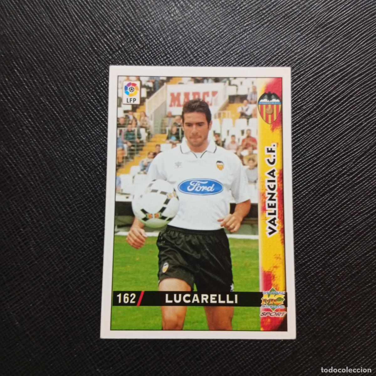 Figurine di Calcio: 162 LUCARELLI VALENCIA MUNDICROMO 1998 1999 CROMO FUTBOL LIGA 98 99 - A218 PG21