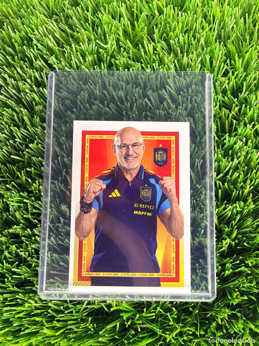 Cartes &agrave; collectionner de Football: N&ordm; 7 Luis de la Fuente Entrenador Carrefour Espa&ntilde;a 2026
