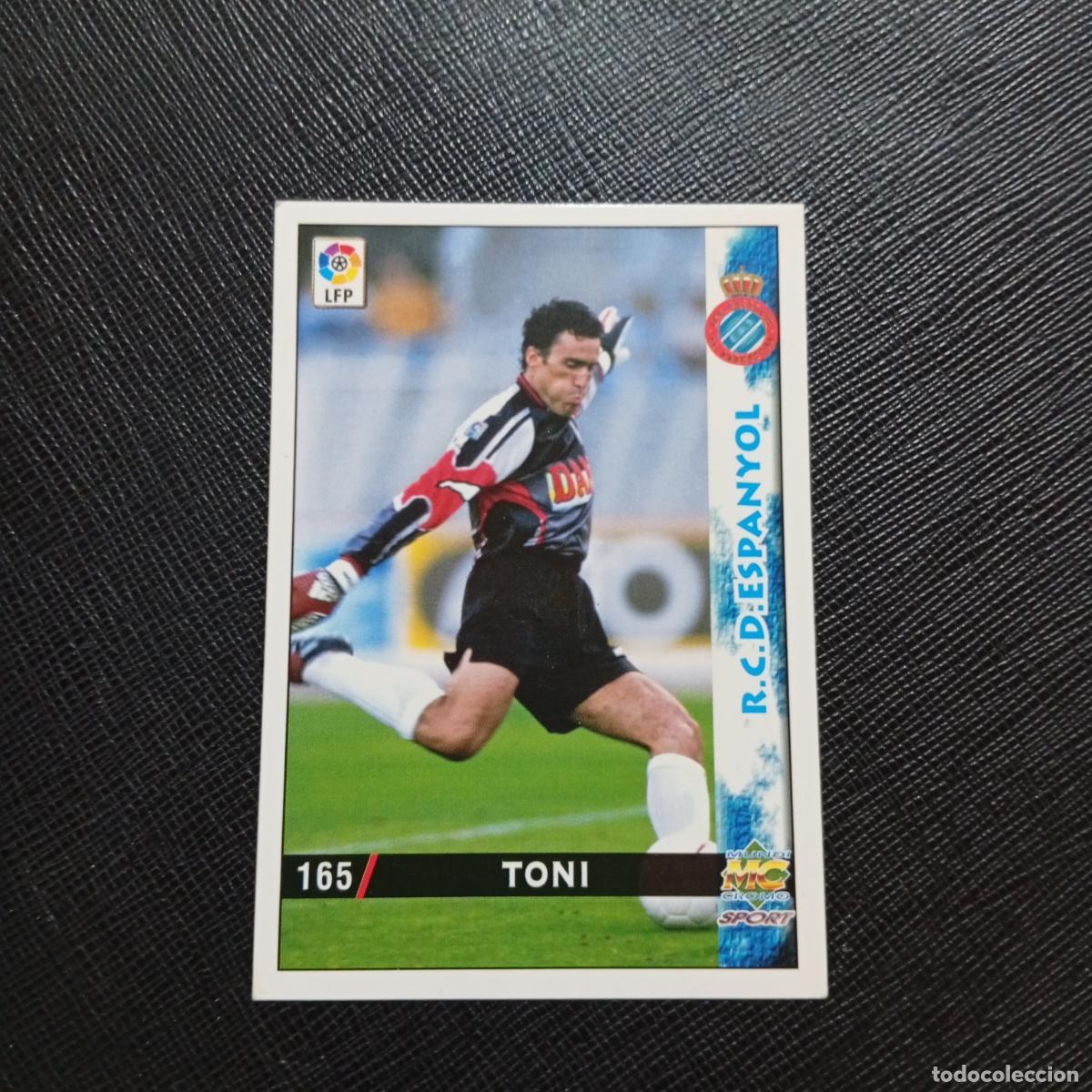 Cartes &agrave; collectionner de Football: 165 TONI ESPA&Ntilde;OL MUNDICROMO 1998 1999 CROMO FUTBOL LIGA 98 99 - A218 PG21