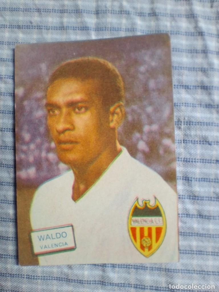 Cromos de Futebol: Cromo Liga 1961 1962 Fher Disgra. Waldo. Valencia. Sin pegar. Estado ver imagen