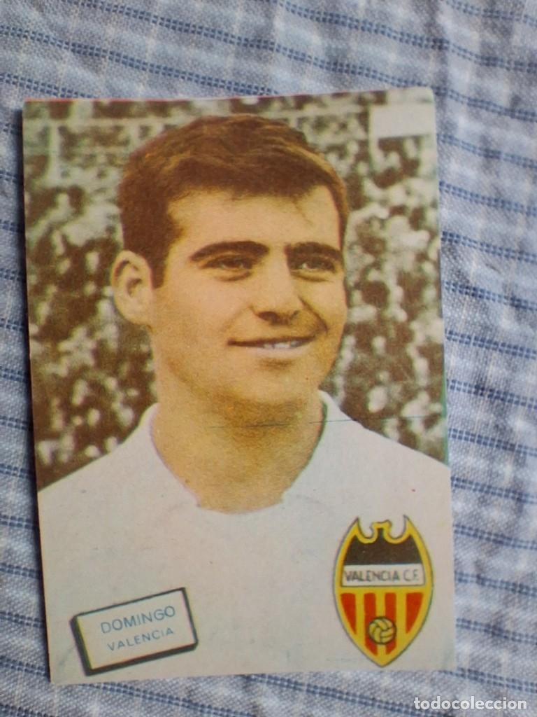 Cromos de Futebol: Cromo Liga 1961 1962 Fher Disgra. Domingo. Valencia. Sin pegar. Estado ver imagen