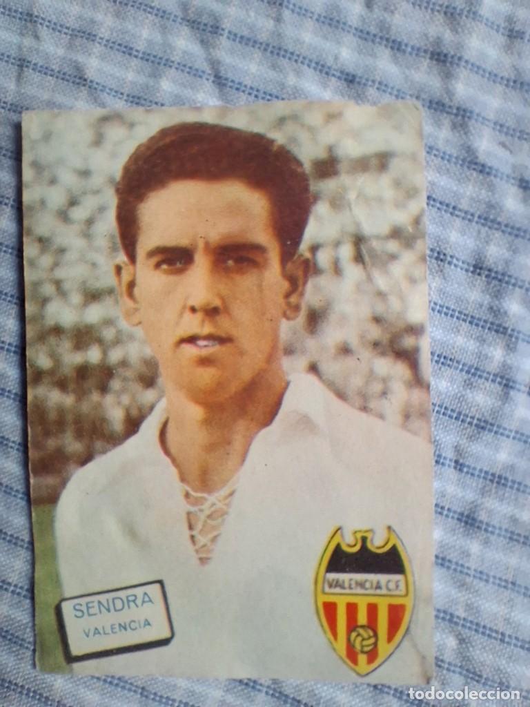 Cromos de Futebol: Cromo Liga 1961 1962 Fher Disgra. Sendra. Valencia. Sin pegar. Estado ver imagen