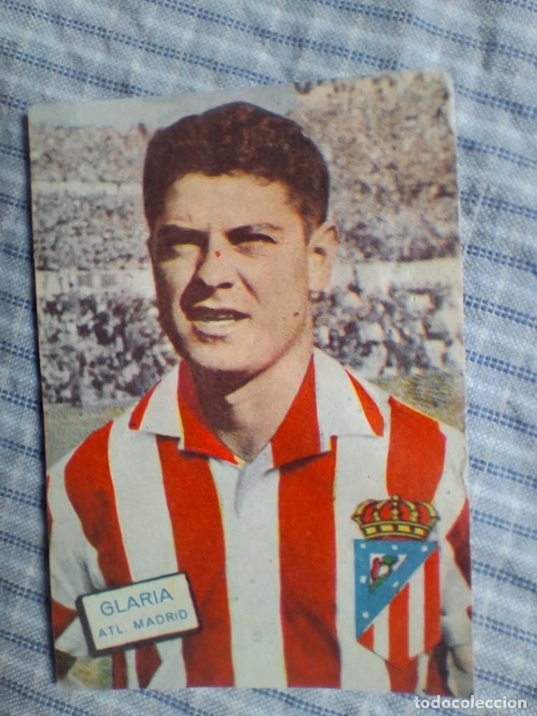Cromos de Futebol: Cromo Liga 1961 1962 Fher Disgra. Glaria. Atl. Madrid. Sin pegar. Estado ver imagen