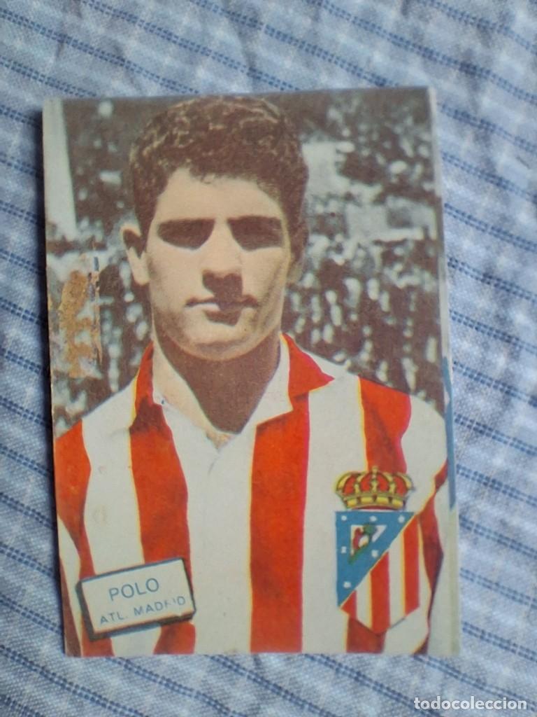 Cromos de Futebol: Cromo Liga 1961 1962 Fher Disgra. Polo. Atl. Madrid. Sin pegar. Estado ver imagen