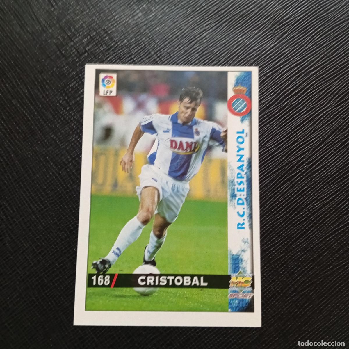 Cromos de f&uacute;tbol: 168 CRISTOBAL ESPA&Ntilde;OL MUNDICROMO 1998 1999 CROMO FUTBOL LIGA 98 99 - A218 PG22