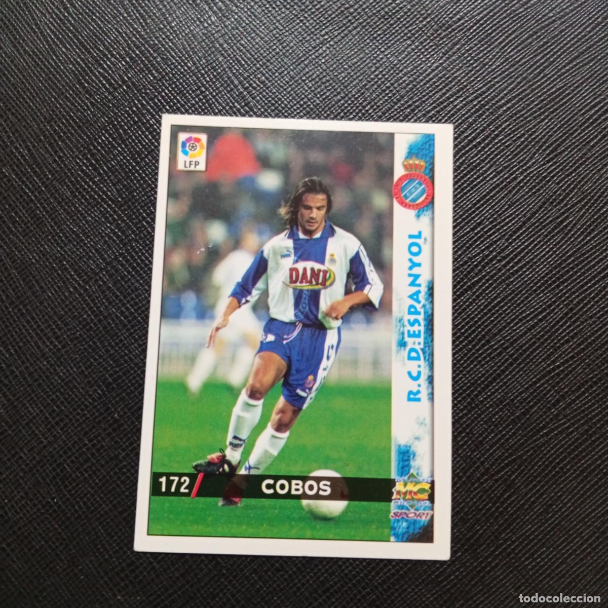 Cromos de f&uacute;tbol: 172 COBOS ESPA&Ntilde;OL MUNDICROMO 1998 1999 CROMO FUTBOL LIGA 98 99 - A218 PG22 BAJA