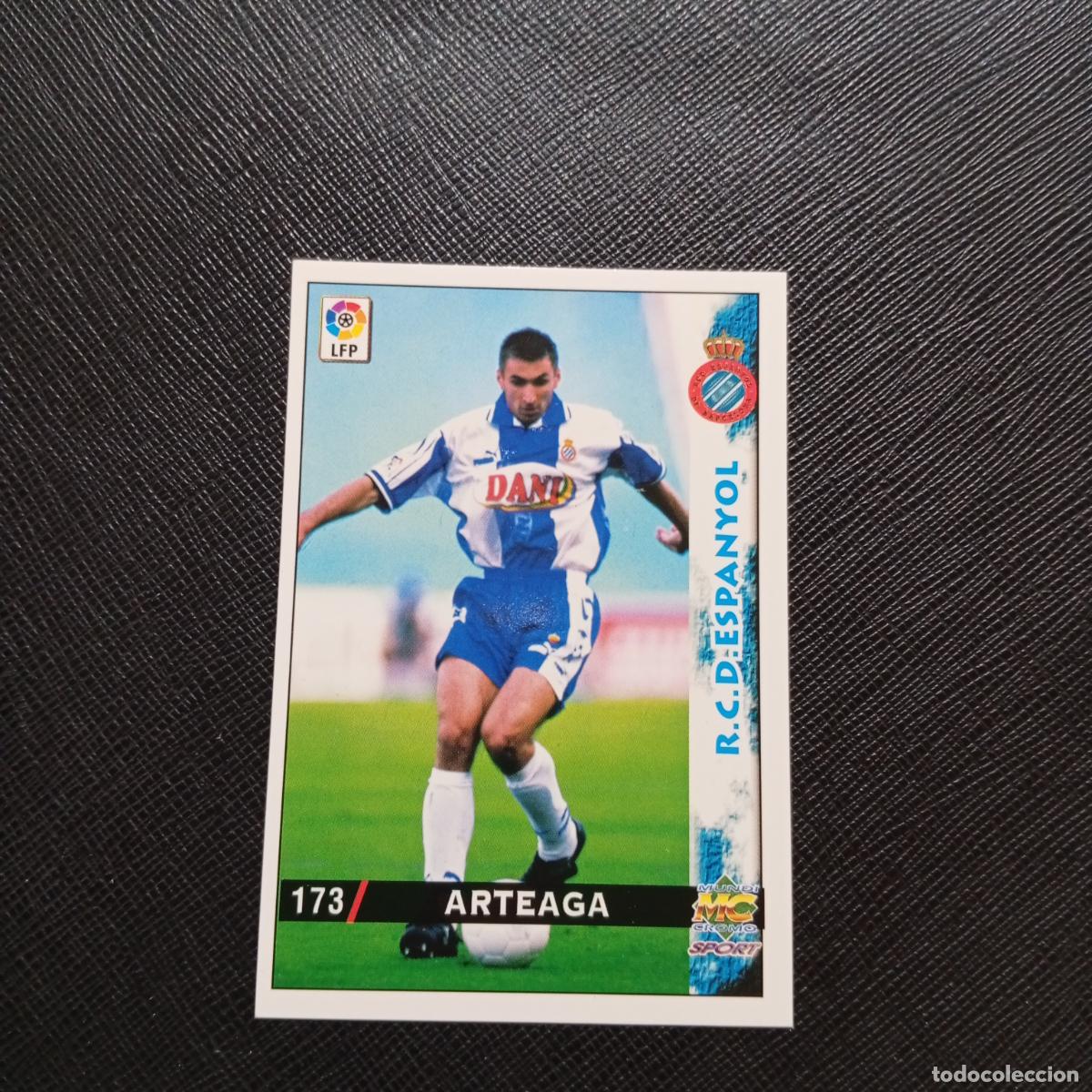 Cromos de f&uacute;tbol: 173 ARTEAGA ESPA&Ntilde;OL MUNDICROMO 1998 1999 CROMO FUTBOL LIGA 98 99 - A218 PG23