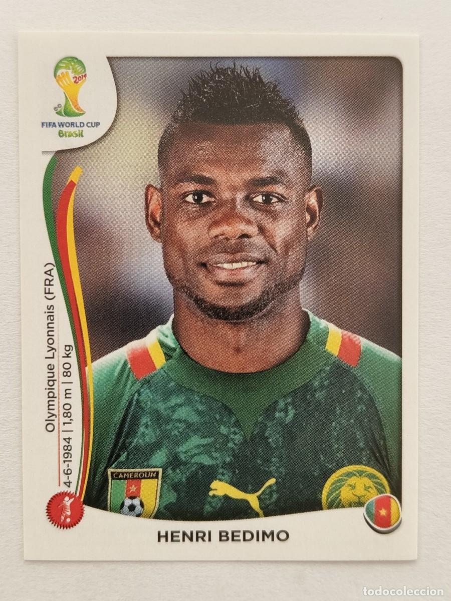Cromos de f&uacute;tbol: #95 HENRI BEDIMO (CAMERUN) MUNDIAL BRASIL 2014 PANINI