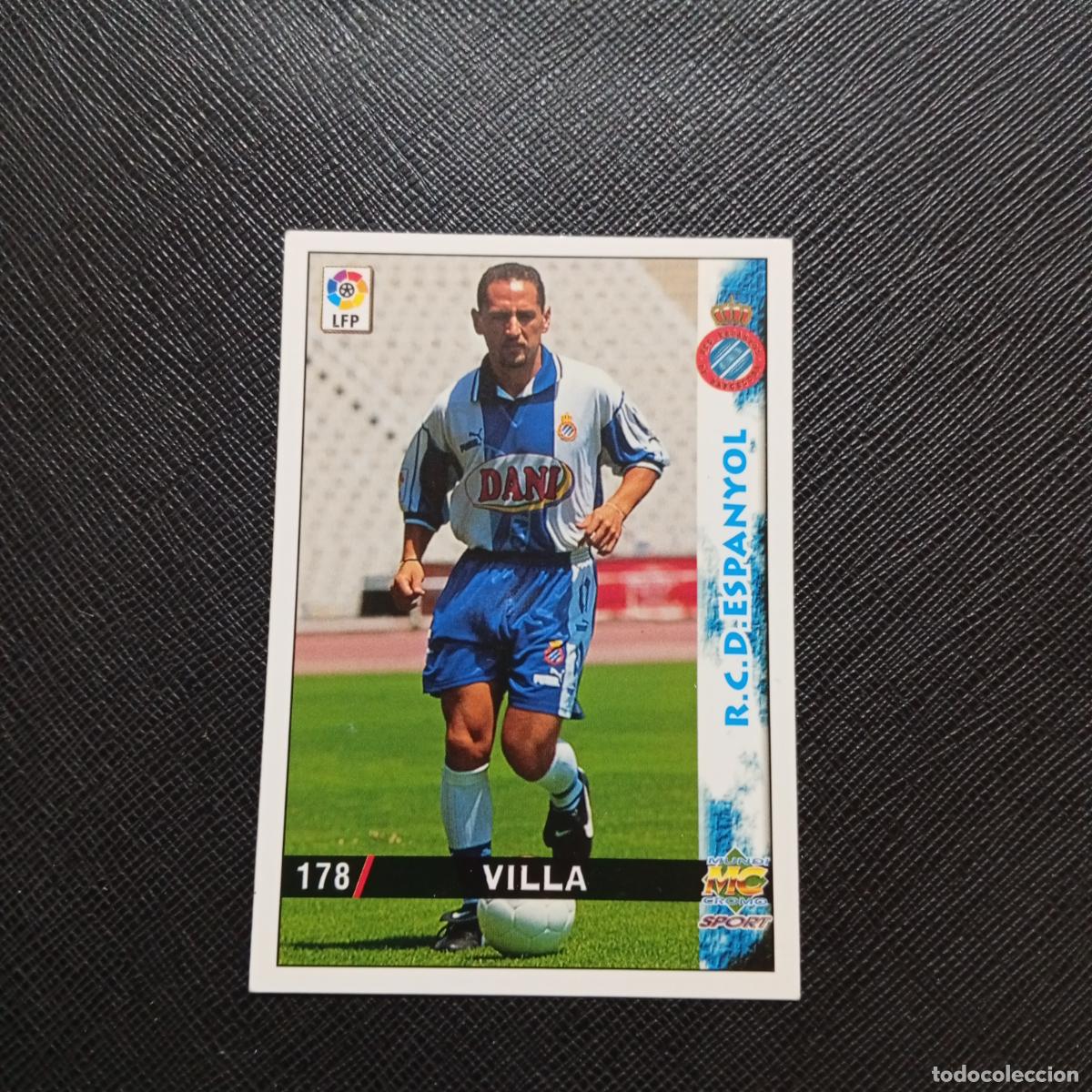 Football Stickers: 178 VILLA ESPA&Ntilde;OL MUNDICROMO 1998 1999 CROMO FUTBOL LIGA 98 99 - A218 PG23