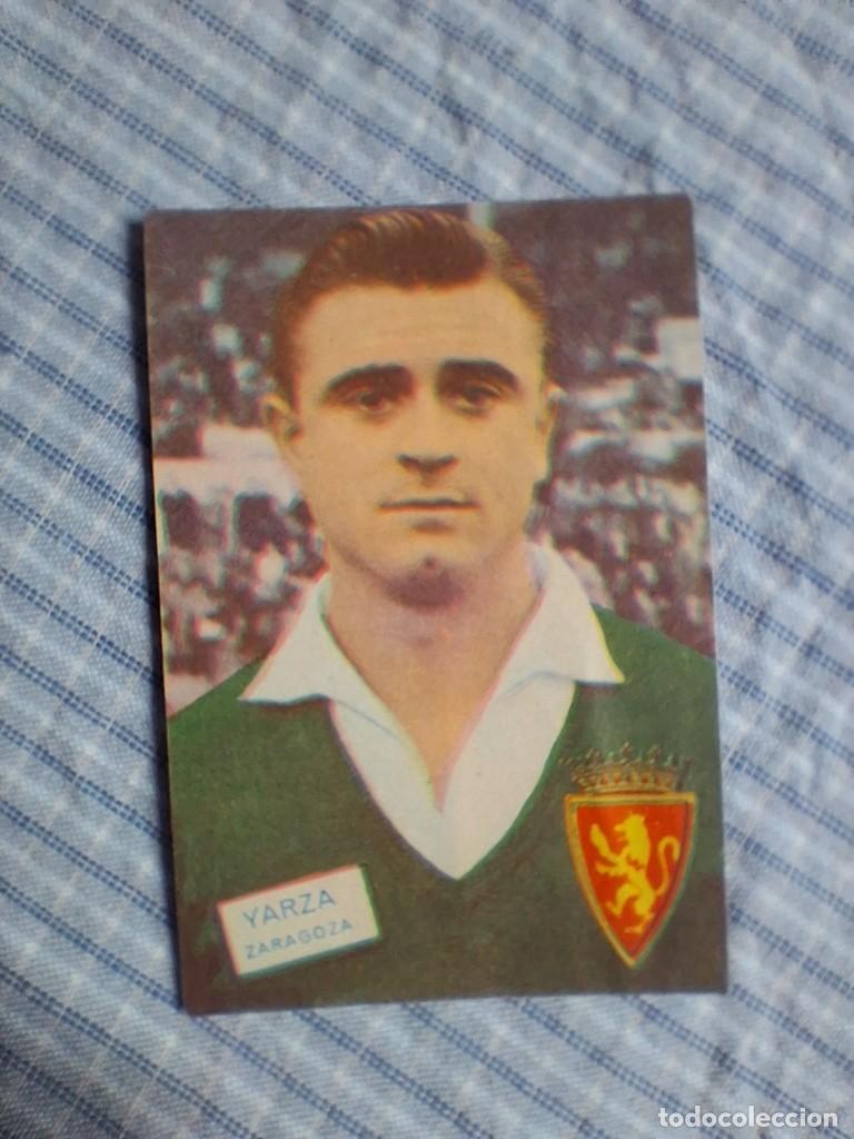 Figurine di Calcio: Cromo Liga 1961 1962 Fher Disgra. Yarza. Zaragoza. Sin pegar. Estado ver imagen