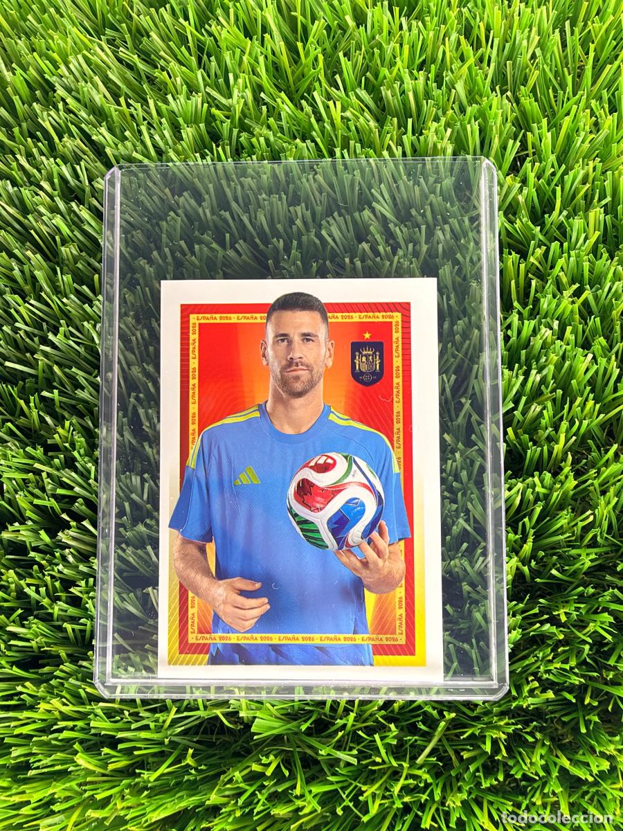 Football Stickers: N&ordm; 9 Unai Sim&oacute;n Carrefour Espa&ntilde;a 2026
