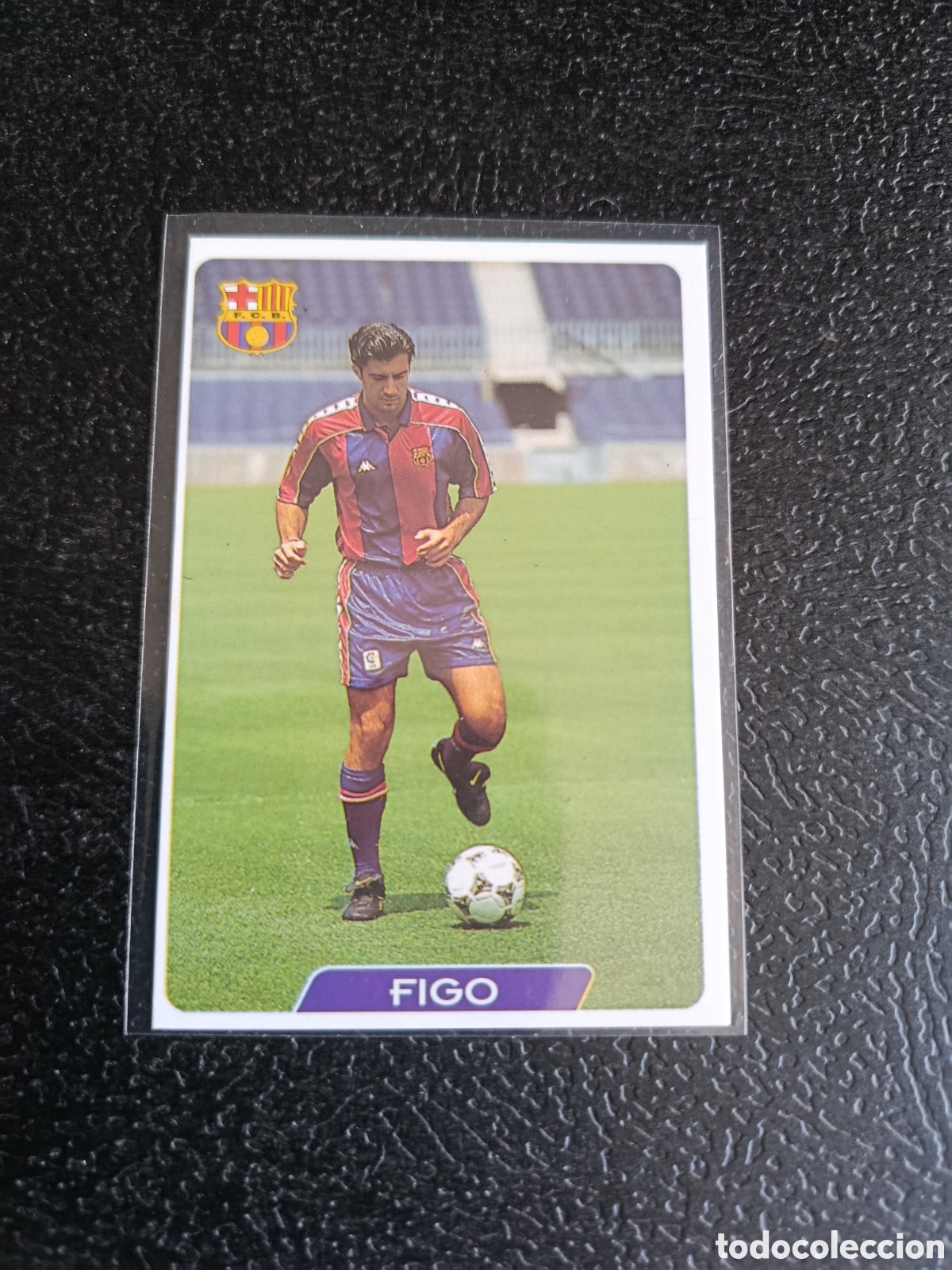 Football Stickers: 65 LUIS FIGO FC BARCELONA LAS FICHAS DE LA LIGA 95 96 MUNDICROMO EXCELENTE ESTADO
