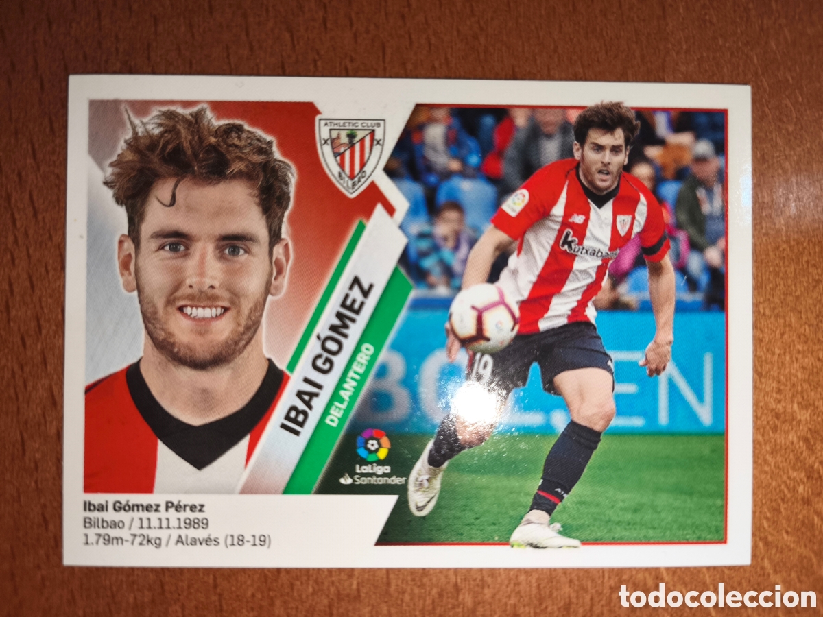 Football Stickers: Ibai G&oacute;mez n&deg;13 liga este 19/20 Athletic Club