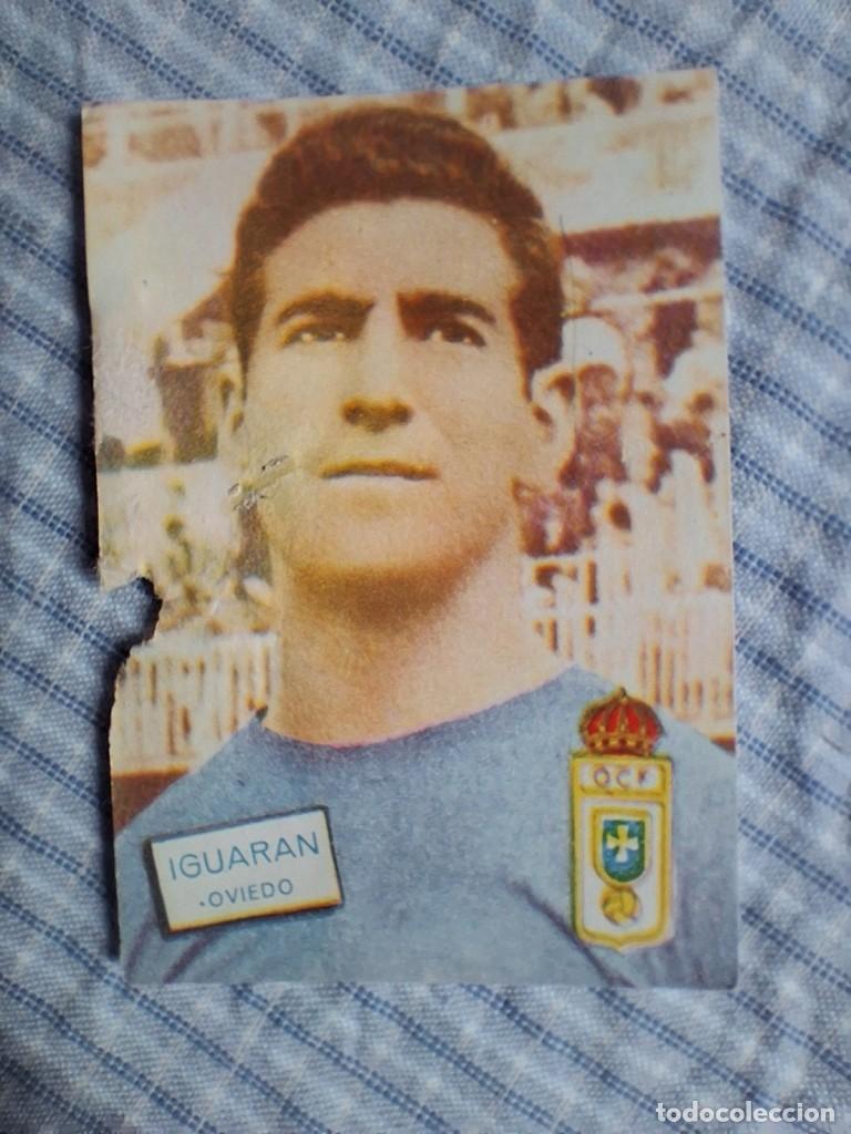 Football Stickers: Cromo Liga 1961 1962 Fher Disgra. Iguaran. Oviedo. Sin pegar. Estado ver imagen.