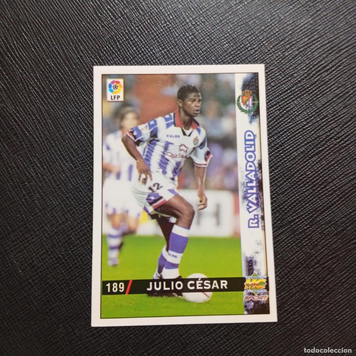 Cromos de f&uacute;tbol: 189 JULIO CESAR VALLADOLID MUNDICROMO 1998 1999 CROMO FUTBOL LIGA 98 99 - A218 PG24