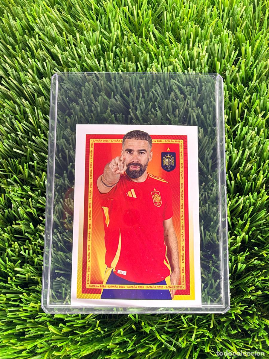 Cromos de f&uacute;tbol: N&ordm; 15 Dani Carvajal Carrefour Espa&ntilde;a 2026
