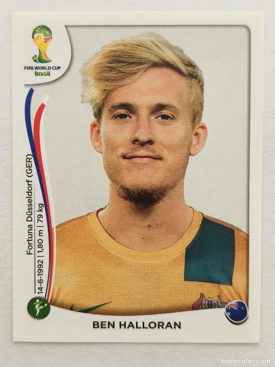 Cromos de f&uacute;tbol: #181 BEN HALLORAN (AUSTRALIA) MUNDIAL BRASIL 2014 PANINI