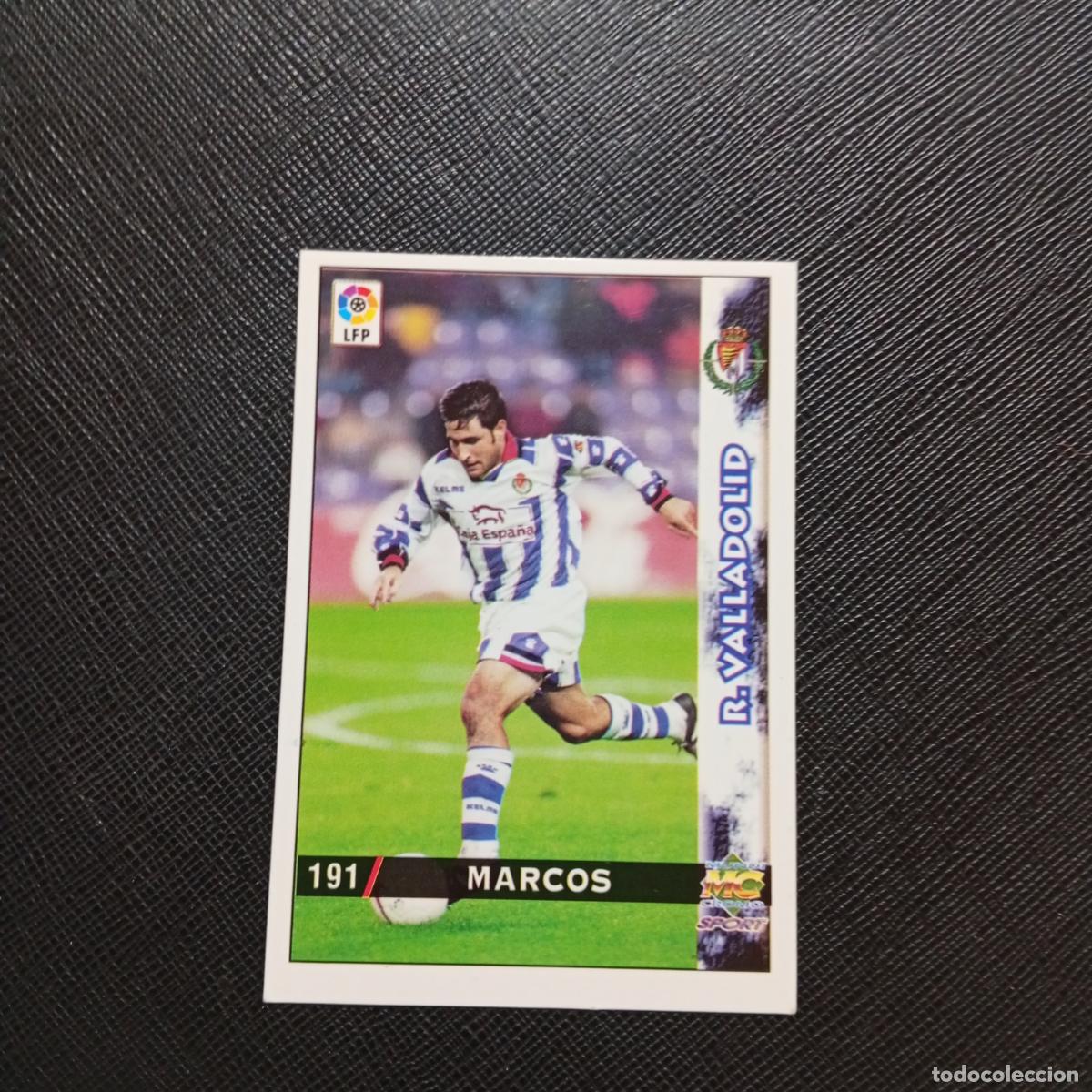 Cromos de f&uacute;tbol: 191 MARCOS VALLADOLID MUNDICROMO 1998 1999 CROMO FUTBOL LIGA 98 99 - A218 PG24